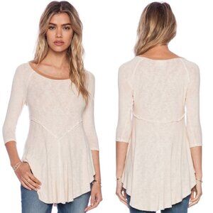 Free People Weekend Layering Top Tea Size XS Brown Revolve Lightweight Bohemian‎
